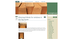 Desktop Screenshot of ecologhouse.org
