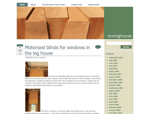 Tablet Screenshot of ecologhouse.org